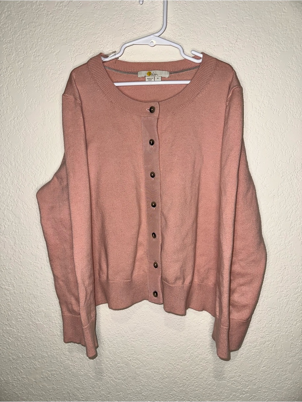 Boden Women's Pink Amelia Crop Cardigan. Size: Med. Extra soft